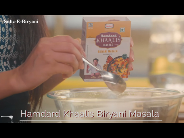 Hamdard-Biryani Masala - Sabz-E- Biryani 